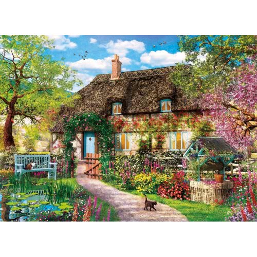 Clementoni Puzzle High Quality Collection The Old Holiday Home 1000 Pcs 1220-39520 8005125395200