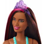 Mattel Barbie Κούκλα Πριγκίπισσας Dreamtopia (Μελαχρινή Με Ροζ Ραβδωτά Μαλλιά) GJK12 / GJK15 887961813067