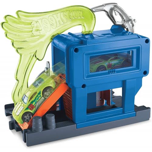 Mattel Hot Wheels City Βασικές Πίστες: Downtown Toxic Fuel Stop FRH28 / GYP37 887961978001