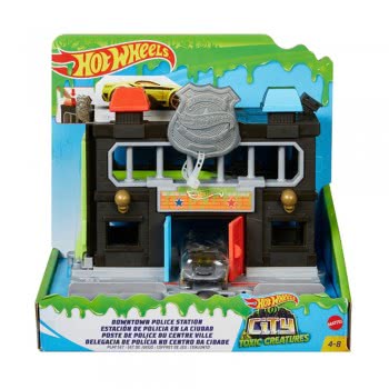 Mattel Hot Wheels City Βασικές Πίστες: Downtown Police Station FRH28 / GYP38 887961978018