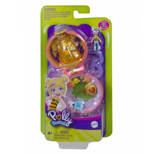 Mattel Polly Pocket Mini Keyring Set Beehive GKJ39 / GTM63 887961918199
