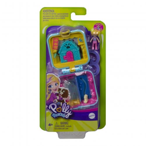 Mattel Polly Pocket Mini Σετάκια Μπρελόκ Doghouse GKJ39 / GTM64 887961918205