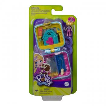 Mattel Polly Pocket Mini Σετάκια Μπρελόκ Doghouse GKJ39 / GTM64 887961918205
