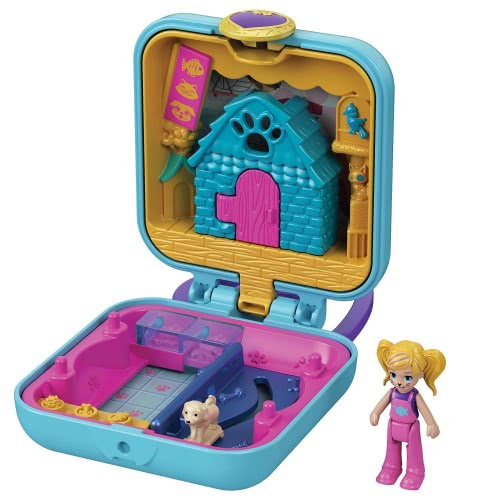 Mattel Polly Pocket Mini Σετάκια Μπρελόκ Doghouse GKJ39 / GTM64 887961918205