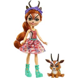Mattel Enchantimals Gabriela Gazelle Και Ζωάκι Φιλαράκι FNH22 / GTM26 887961917819
