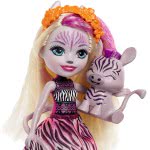 Mattel Enchantimals Zadie Zebra Και Ζωάκι Φιλαράκι FNH22 / GTM27 887961917826