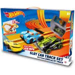 Kidz Tech - Official Licensed Hot Wheels Circuit - Box Of 53 Base Circuits - Length 380 Cm - With 2 Cars 83127 4894380831271