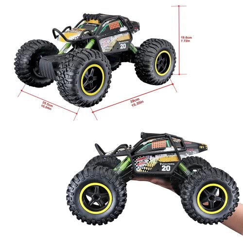 Maisto Τηλεκατευθυνόμενο Rock Crawler Pro Series 4Ws (Usb Ver.) 2.4 Ghz 49/81334 090159813347