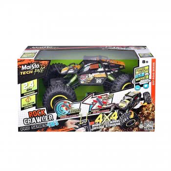 Maisto Τηλεκατευθυνόμενο Rock Crawler Pro Series 4Ws (Usb Ver.) 2.4 Ghz 49/81334 090159813347