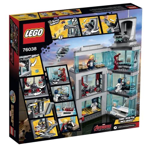 LEGO Marvel Super Heroes Attack On Avenger Επίθεση Στον Πύργο Των Εκδικητών 76038 5702015357241