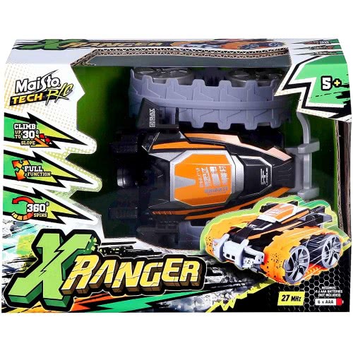 Maisto X Ranger Remote Control Car, Black/Orange 81473 090159814733