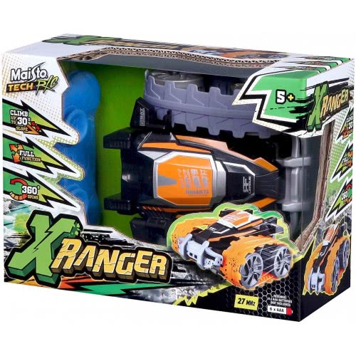Maisto X Ranger Remote Control Car, Black/Orange 81473 090159814733