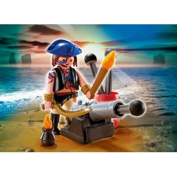Playmobil Πειρατής Με Κανόνι 5413 4008789054135