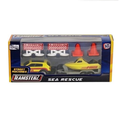 As company Sea Rescue Team Set With Die-Cast Vehicles For Ages 3+ 7535-17086 5050841708615