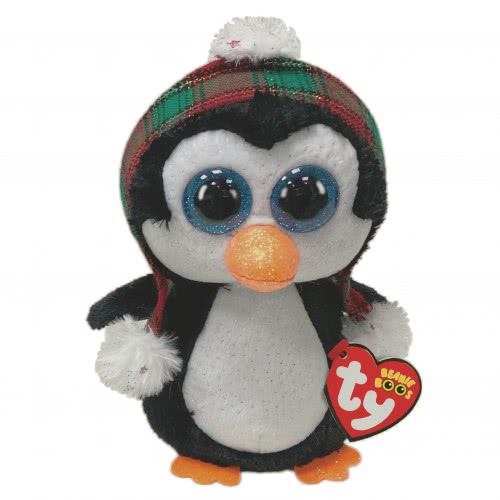 ty Beanie Boos Cheer Plush Penguin With Christm Cap 15Cm 1607-36241 008421362417