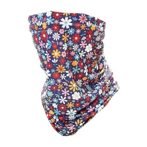 OEM Eco Chic Snood Face Mask Black Ditsy E-S06 5060735634708