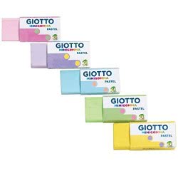 Giotto Pastel Eraser - 5 Colours 000233900 8000825027369