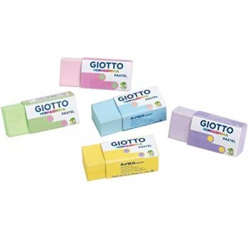Giotto Pastel Eraser - 5 Colours 000233900 8000825027369