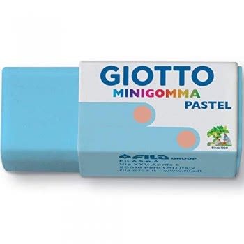 Giotto Pastel Eraser - 5 Colours 000233900 8000825027369