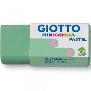 Giotto Pastel Eraser - 5 Colours 000233900 8000825027369