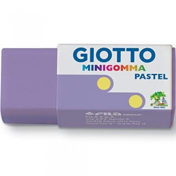 Giotto Pastel Eraser - 5 Colours 000233900 8000825027369