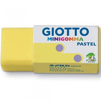 Giotto Pastel Eraser - 5 Colours 000233900 8000825027369