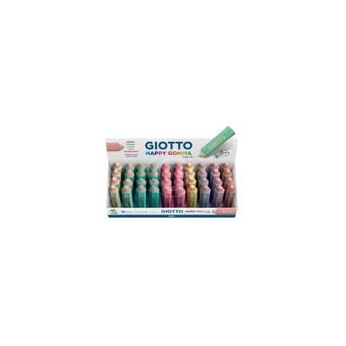 Giotto Happygomma Pencil Shape Pastel Colors Erasers 000234000 8000825027864