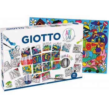 Giotto Art Lab Color And Puzzle Drawing Artistic - Accessories And Playset 000581800 8000825032974