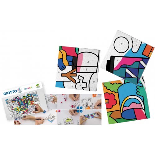 Giotto Art Lab Color And Puzzle Drawing Artistic - Accessories And Playset 000581800 8000825032974