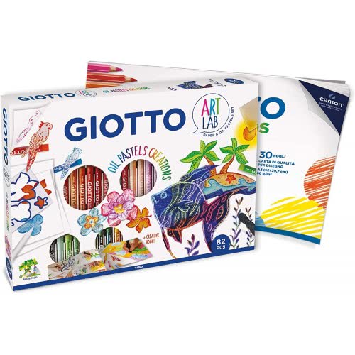 Giotto Σετ Δημιουργίας Maxi Art Lab Oil Pastel Creations! 000581700 8000825033025