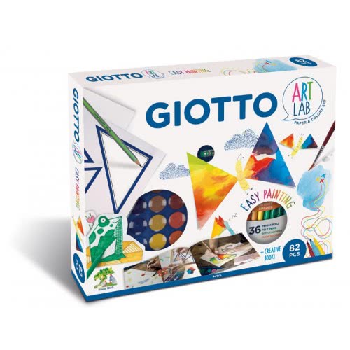 Giotto Art Lab Easy Painting Set 000581300 8000825023613