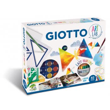 Giotto Art Lab Easy Painting Set 000581300 8000825023613