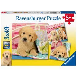 Ravensburger Παζλ 3X49 Τεμ. Κουταβάκια 08065 4005556080656