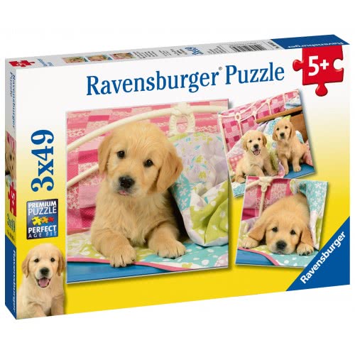 Ravensburger Παζλ 3X49 Τεμ. Κουταβάκια 08065 4005556080656