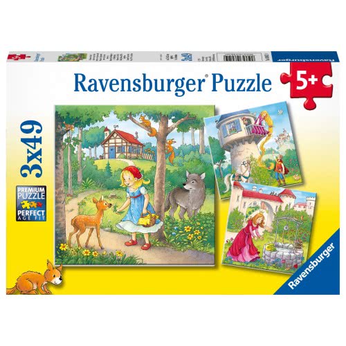 Ravensburger 3X49 Pcs Puzzle Little Princesses 08051 4005556080519