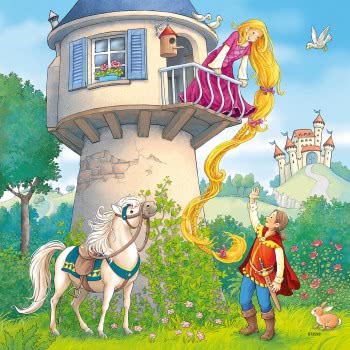 Ravensburger 3X49 Pcs Puzzle Little Princesses 08051 4005556080519