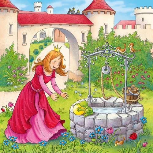 Ravensburger 3X49 Pcs Puzzle Little Princesses 08051 4005556080519
