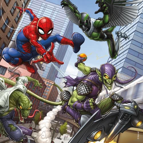 Ravensburger Παζλ 3X49 Τεμ. Spiderman 08025 4005556080250