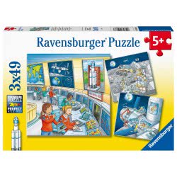 Ravensburger 3X49 Pcs Puzzle Space 05088 4005556050888