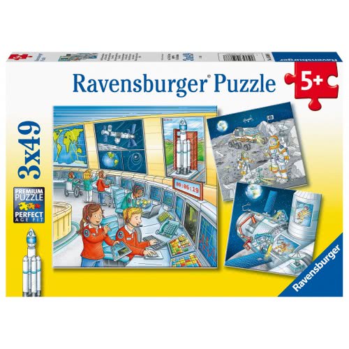 Ravensburger Παζλ 3X49 Τεμ. Διάστημα 05088 4005556050888