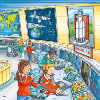 Ravensburger 3X49 Pcs Puzzle Space 05088 4005556050888