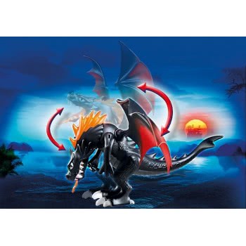 Playmobil Γιγάντιος Δράκος-Μαχητής Με Φωτιά LED 5482 4008789054821