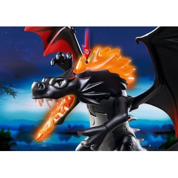Playmobil Γιγάντιος Δράκος-Μαχητής Με Φωτιά LED 5482 4008789054821