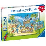 Ravensburger Παζλ 2X24 Τεμ. Πειρατές 05089 4005556050895