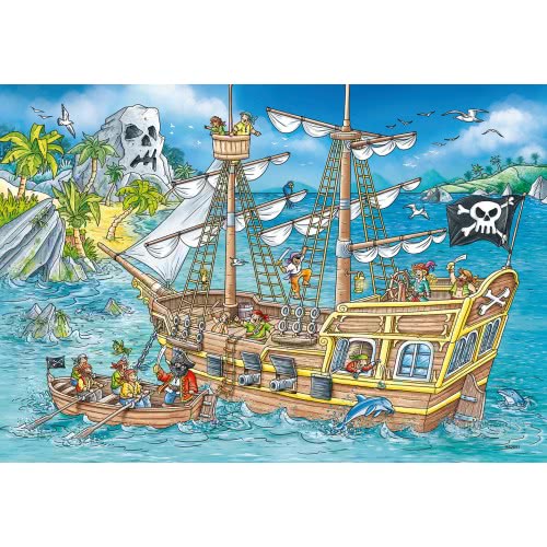 Ravensburger Παζλ 2X24 Τεμ. Πειρατές 05089 4005556050895