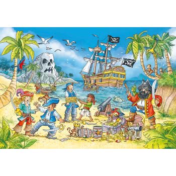Ravensburger Παζλ 2X24 Τεμ. Πειρατές 05089 4005556050895