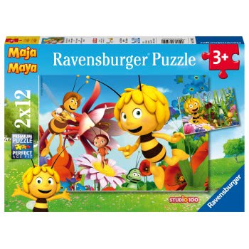Ravensburger 2X12 Pcs Puzzle Maya The Bee 07594 4005556075942