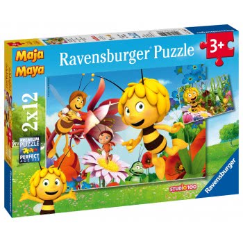 Ravensburger 2X12 Pcs Puzzle Maya The Bee 07594 4005556075942