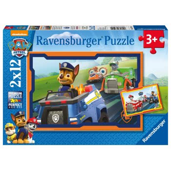Ravensburger 2X12 Pcs Puzzle Paw Patrol In Action 07591 4005556075911