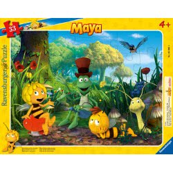 Ravensburger 33 Pcs Frame Puzzle Maya The Bee 05086 4005556050864